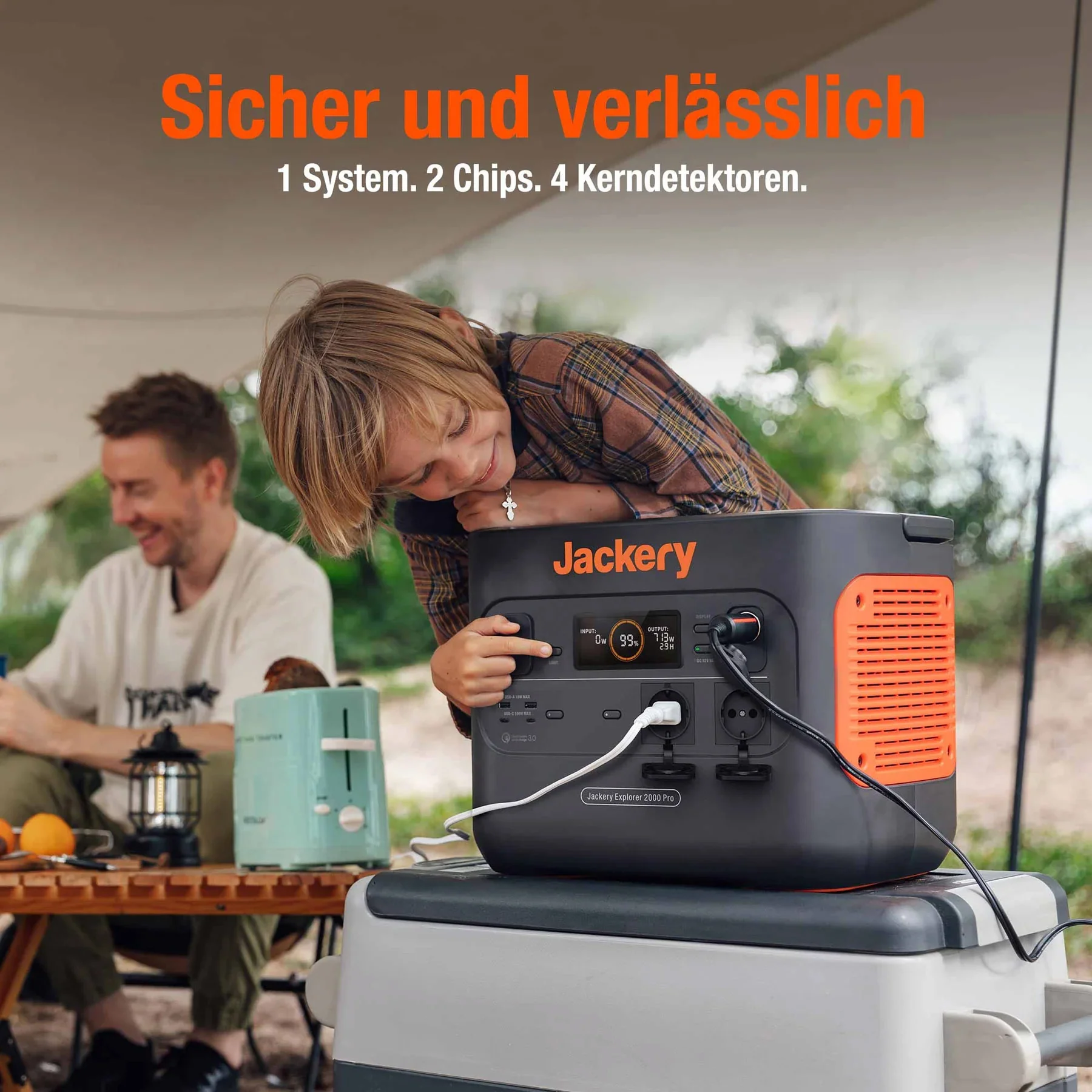 Jackery Explorer 2000 Pro Tragbare Powerstation (Generalüberholt) - Image 4