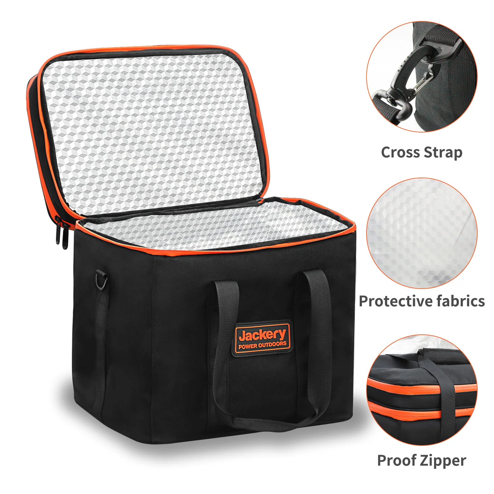 Jackery EVA Tragetasche für Explorer 1000 Pro / Explorer 1000 v2 Tragbare Powerstation - Image 4