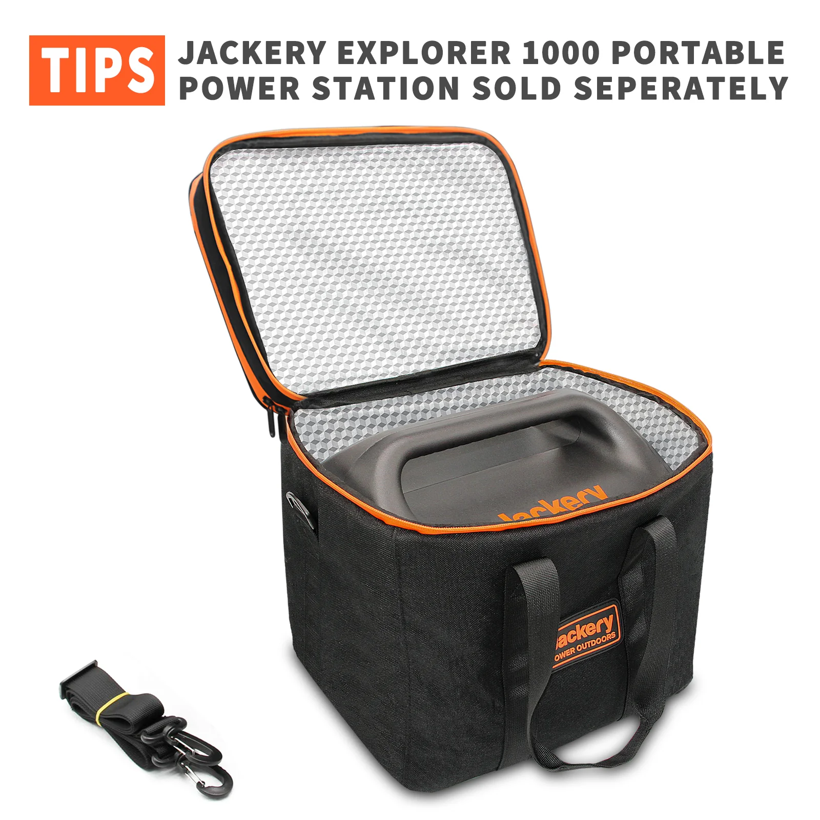 Jackery EVA Tragetasche für Explorer 1000 Pro / Explorer 1000 v2 Tragbare Powerstation - Image 5