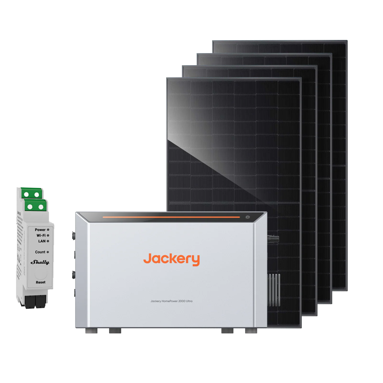 Jackery HomePower 2000 Ultra mit Speicher (450 Wp bifazialen Solarmodulen) - Image 15