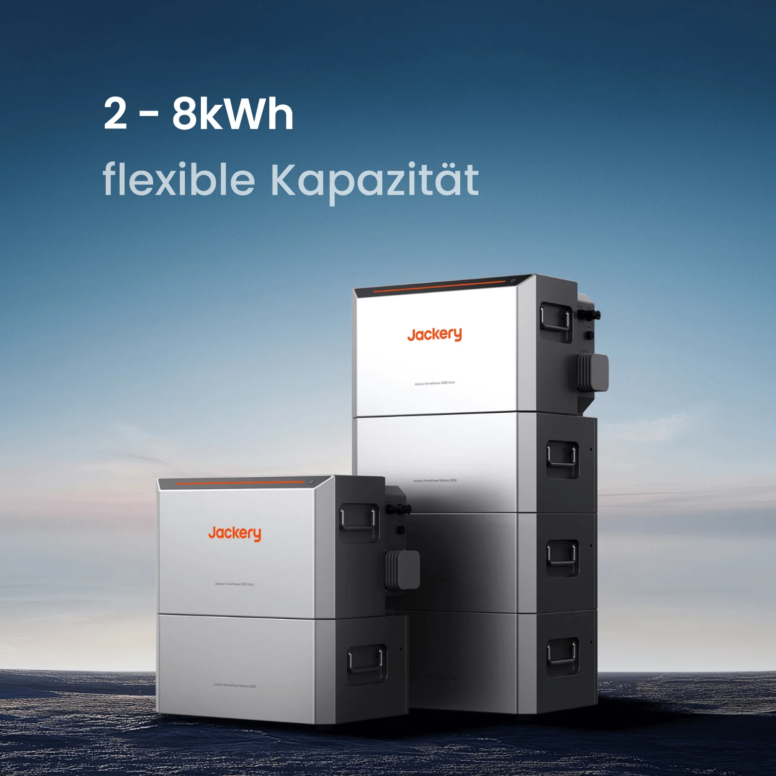 Jackery HomePower 2000 Ultra mit Speicher (450 Wp bifazialen Solarmodulen) - Image 5