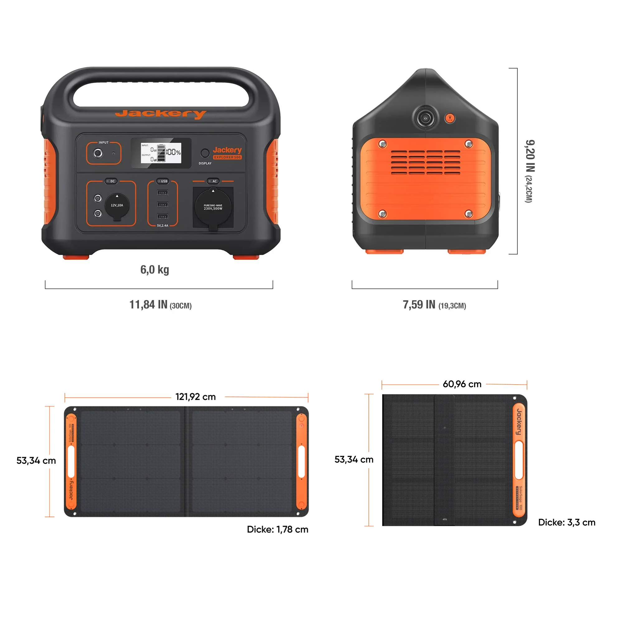 Jackery Solargenerator 500 (Generalüberholt) - Image 5