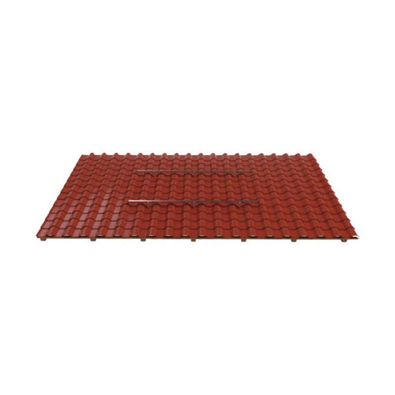 Solarmodul-Halterung für Schrägdach für 2 Module - Image 4