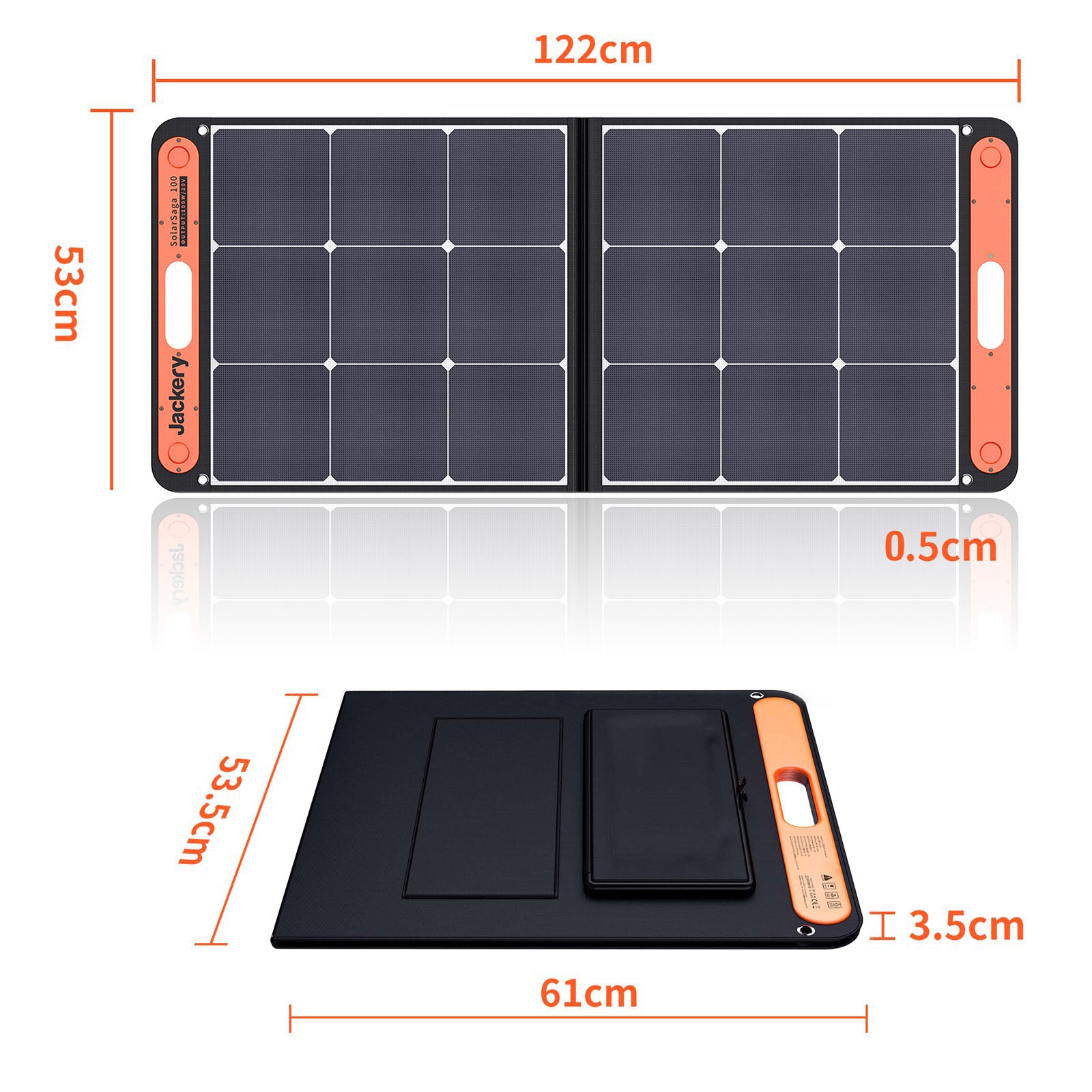 Jackery SolarSaga 100W Solarpanel (Generalüberholt) - Image 2