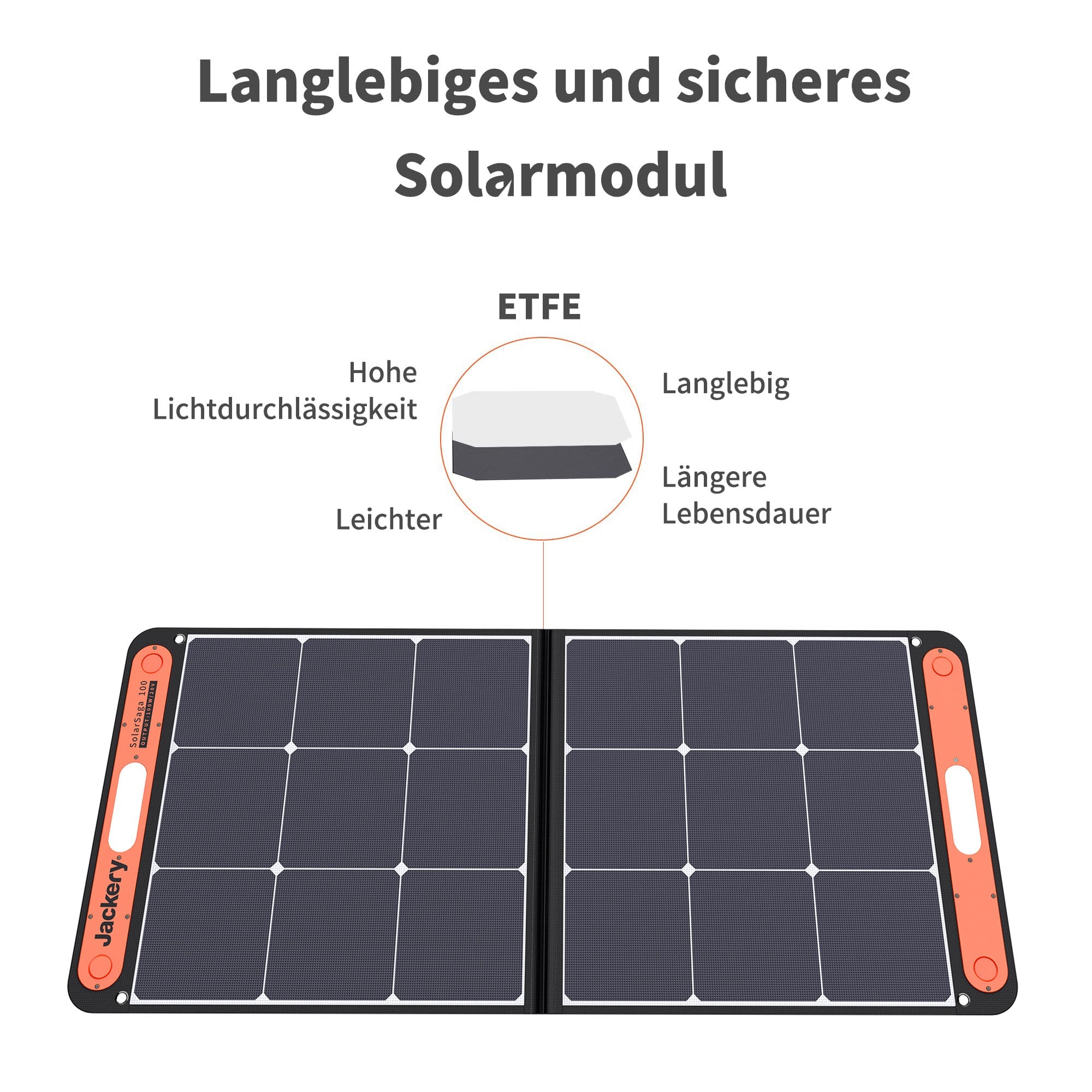 Jackery SolarSaga 100W Solarpanel (Generalüberholt) - Image 3