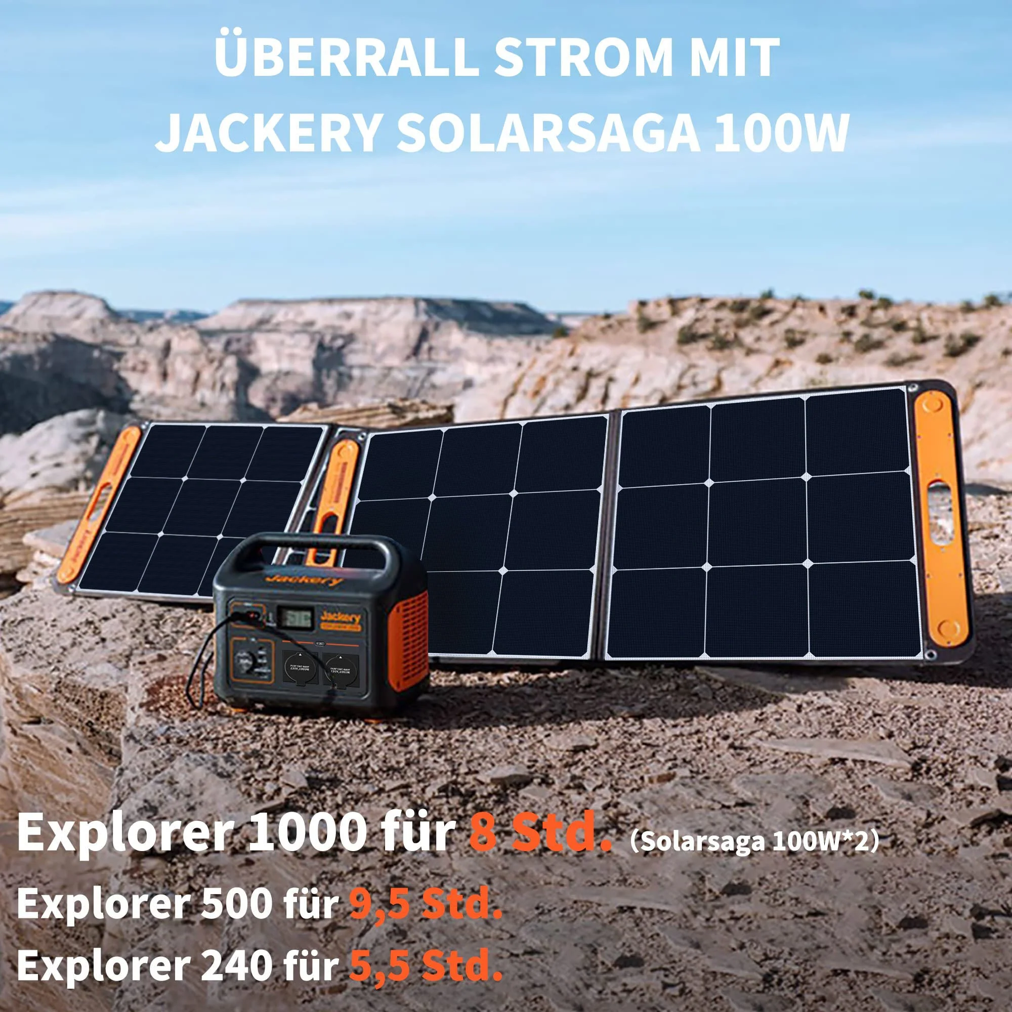 Jackery SolarSaga 100W Solarpanel (Generalüberholt) - Image 7